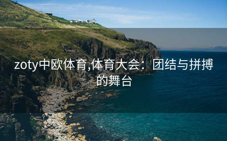 zoty中欧体育,体育大会：团结与拼搏的舞台