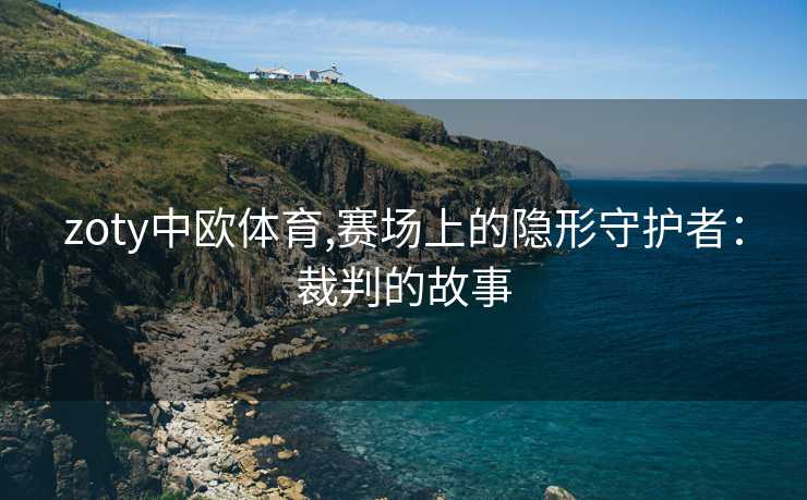 zoty中欧体育,赛场上的隐形守护者：裁判的故事