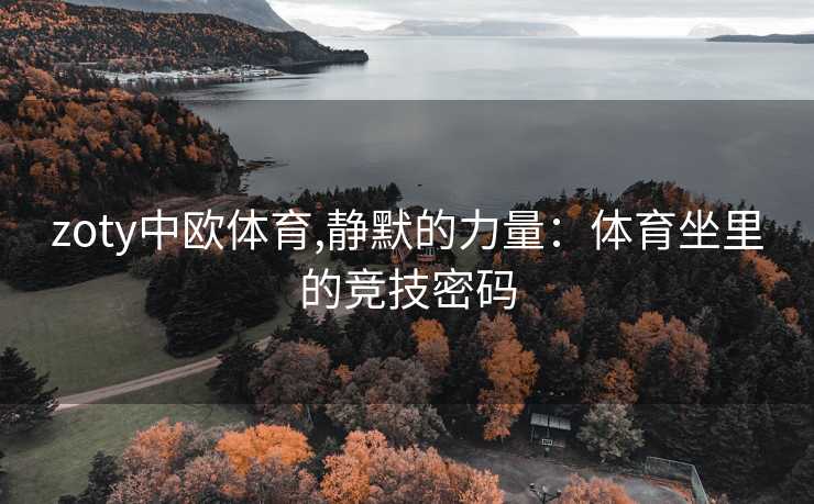 zoty中欧体育,静默的力量：体育坐里的竞技密码